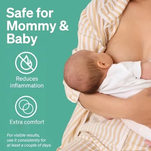 Love Noobs Silver Nursing Cups Regular (2 Count) | FDA Registered & Prüfengel Certified for Breastfeeding Comfort thumbnail 2