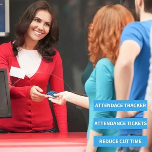 L LIKED Blue Raffle Tickets 2" x 2" Double Roll (1000 Pairs) | Consecutive Numbering for Easy Event Management thumbnail 6