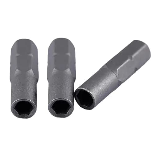 TorSor Screwdriver Bit Adapter Set 3 Pack | 6.35mm Hex Socket Micro Bits for Power Tools thumbnail 1