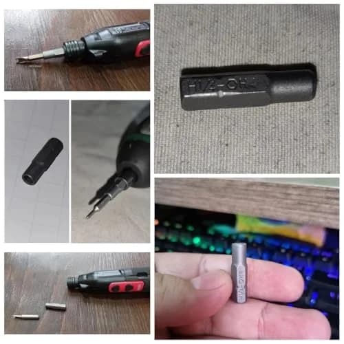 TorSor Screwdriver Bit Adapter Set 3 Pack | 6.35mm Hex Socket Micro Bits for Power Tools thumbnail 14