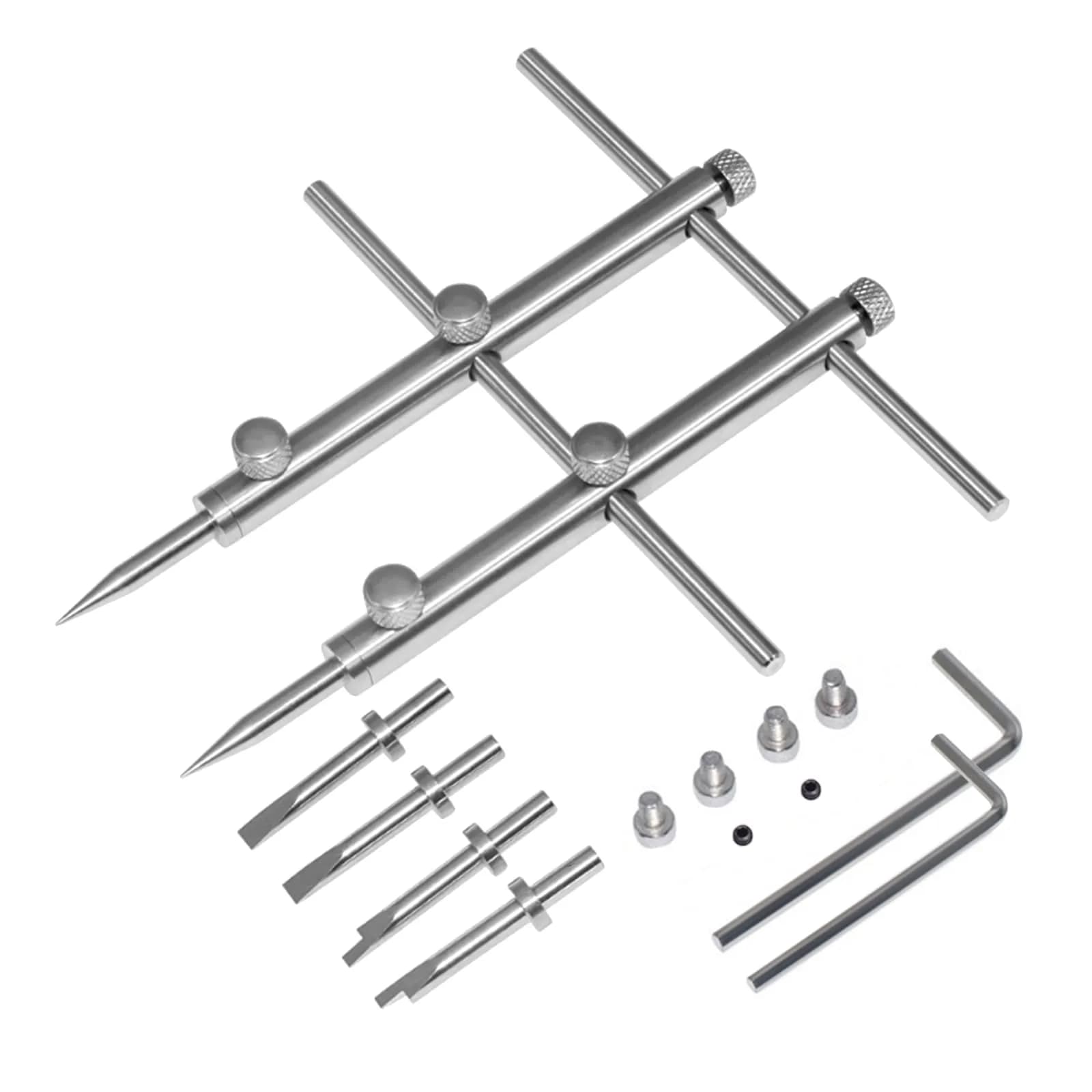 eTone Ultra Fine Camera Lens Spanner Wrench Tool | 10mm-100mm Adjustable Jaw Opening — Silver color3