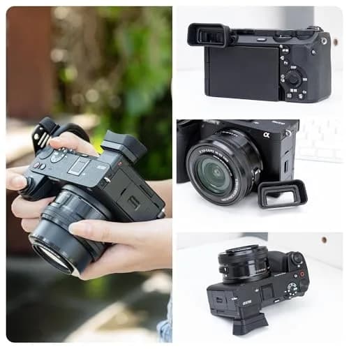 Kiorafoto Extended Eyecup for Sony A6700 Camera | Blocks Stray Light & Protects Viewfinder thumbnail 9