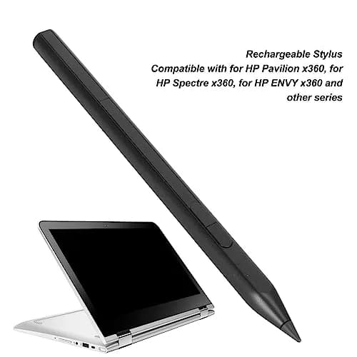 Dpofirs Rechargeable Pen for X360 Spectre X360 Envy X360 | 4096 Pressure Sensitivity, Aluminum, Magnetic Tip thumbnail 3