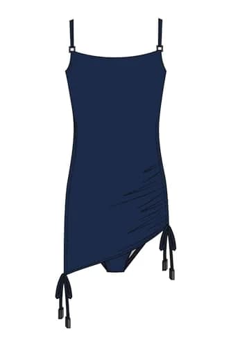 MagicSuit Chromatique Ella Underwire One Piece Swimdress 14 | Slimming, Adjustable Straps & Shirred Design thumbnail 4