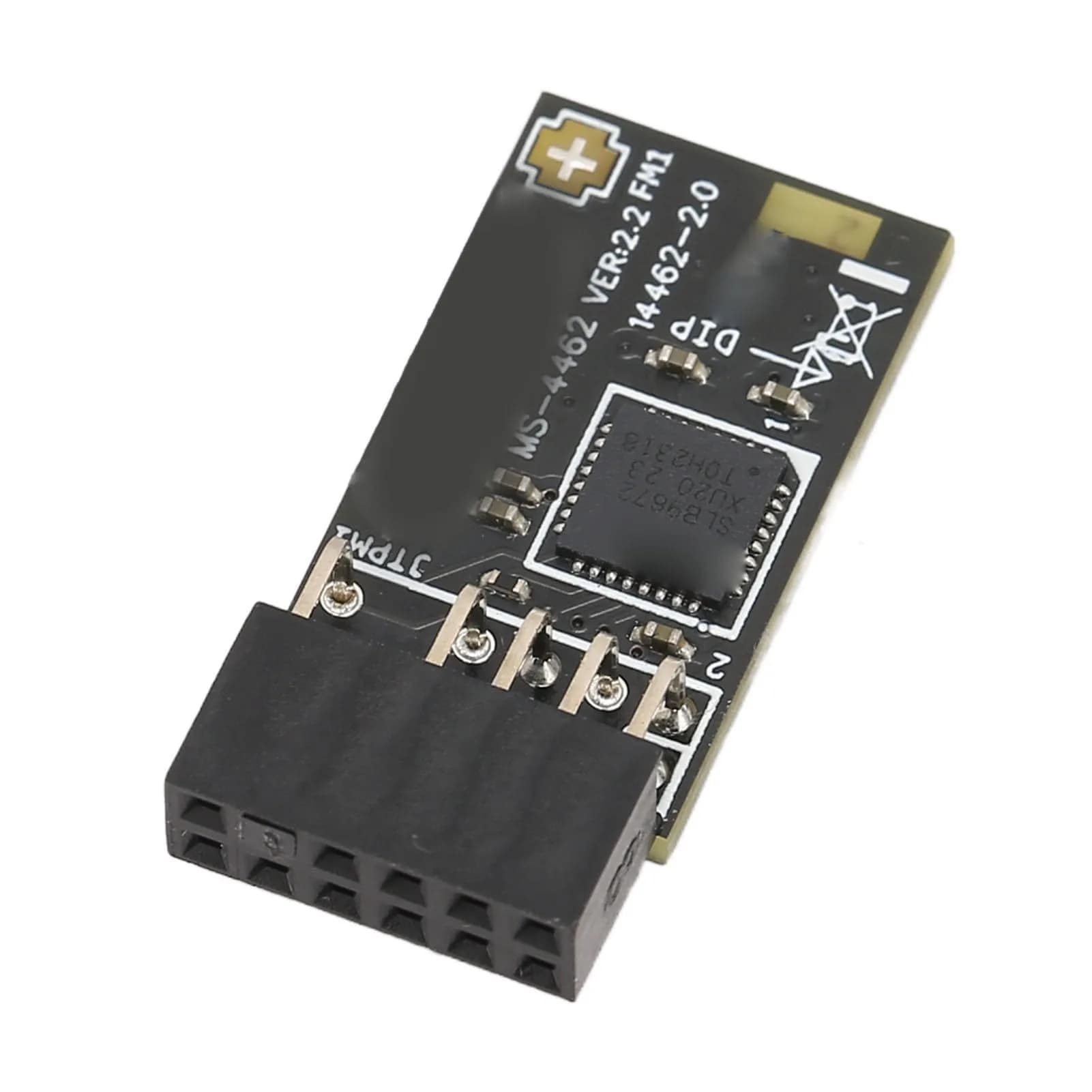 Yunir TPM2.0 Module with SLB 9672 for Motherboards | Encryption Security Support for 10 & 11 - main product image