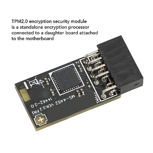 Yunir TPM2.0 Module with SLB 9672 for Motherboards | Encryption Security Support for 10 & 11 thumbnail 8