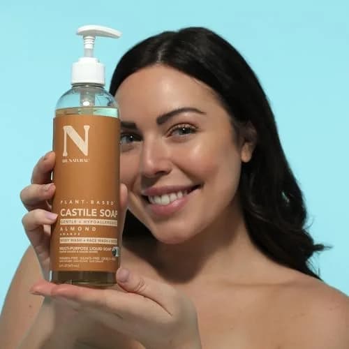 Dr. Natural Castile Liquid Soap - Multi-Use Body Wash, Shampoo & Face Wash | Hydrating & Plant-Based (70-120 chars) thumbnail 5
