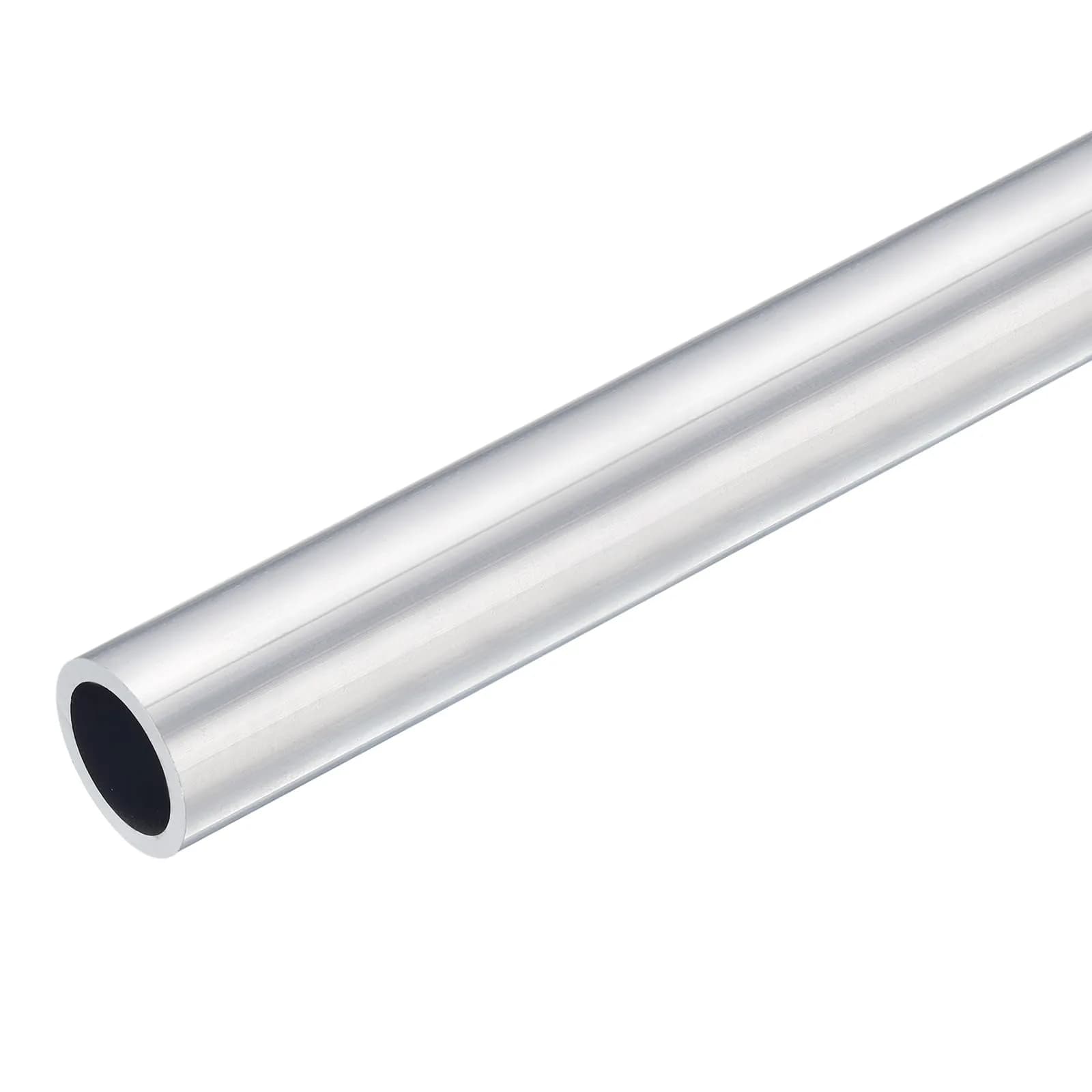 uxcell Aluminum Round Tube 40mm OD 34mm ID 400mm Length | Corrosion-Resistant Structural Pipe - main product image