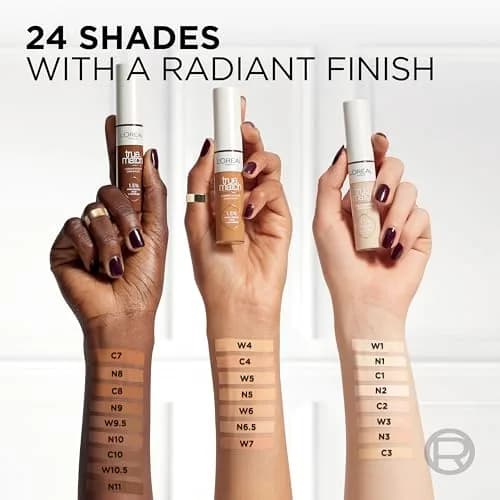 L'Oreal Paris True Match Radiant Serum Concealer, Brightening Under Eye, 0.33 Fl Oz | Hydrates & Depuffs thumbnail 4