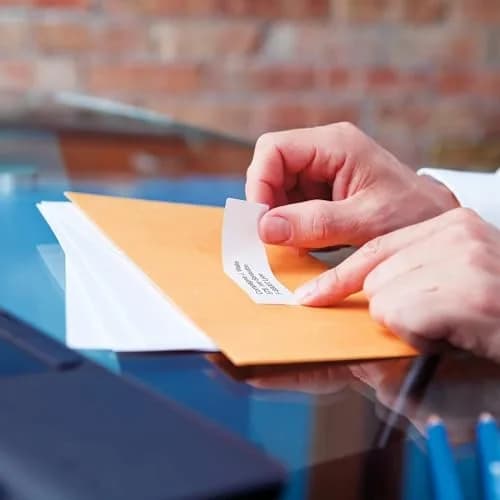Printholic Address Labels Compatible Brother DK-1201 12 Rolls | Smudge-Free, Tightly Adhesive (1.1" x 3.5") thumbnail 7