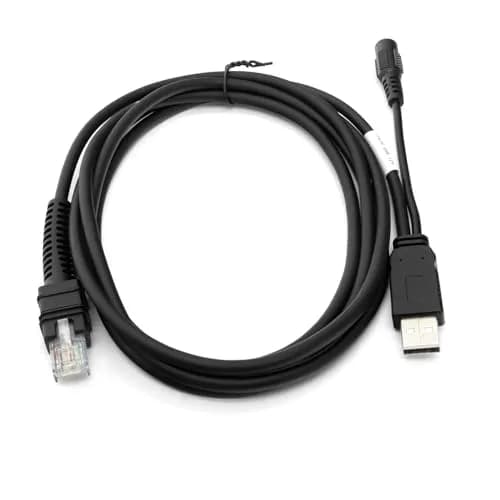 CARPSDZY CBA-U42-S07PAR USB Cable for Zebra DS3600, LI3608, LI3678, DS8108, 2.8m, 12V Power Supply thumbnail 1