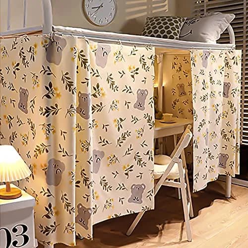 TINAYAU Bed Curtain 2m x 1.15m | Lightproof, Breathable, Privacy Cloth thumbnail 5