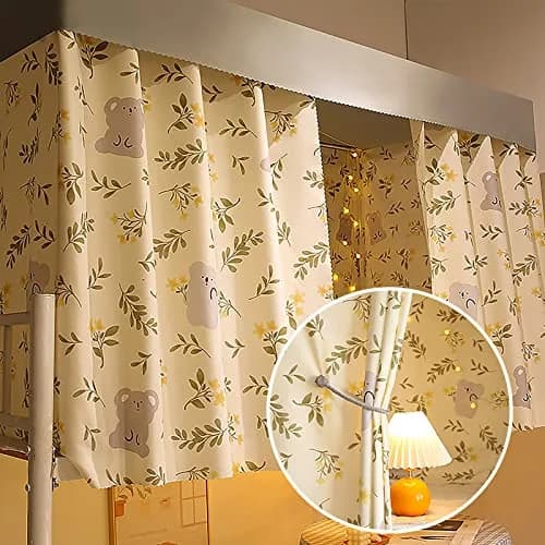TINAYAU Bed Curtain 2m x 1.15m | Lightproof, Breathable, Privacy Cloth thumbnail 8