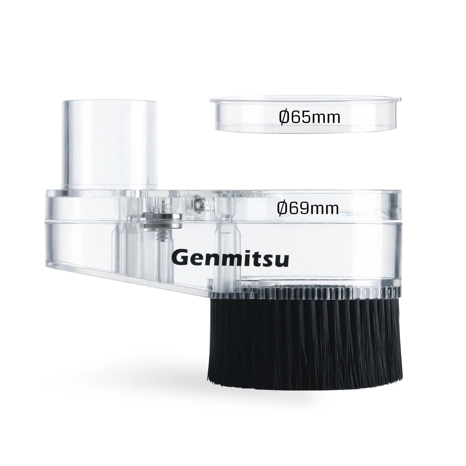Genmitsu 65mm & 69mm CNC Dust Shoe with 38mm Hose Adapter | Universal Compatibility for Spindle Motors - main product image