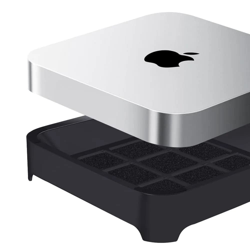 IFCASE Black Engine Air Filter Stand for Mac Studio & Mac Mini | 19.7cm (7.76 in) Width