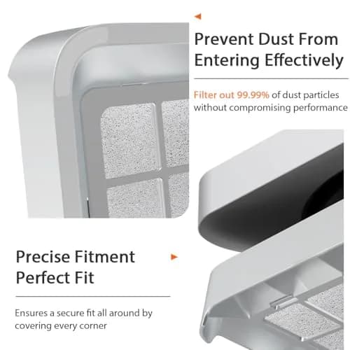 IFCASE Silver Engine Air Filter Stand for Mac Studio & Mac Mini | 7.76 inches (19.7 cm) thumbnail 3