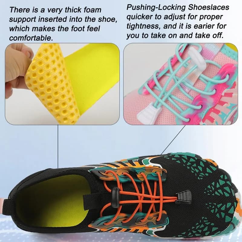 LIZRHA Water Shoes for Men and Women | Quick Dry Aqua Swim Barefoot Shoes for Outdoor Water Activities thumbnail 9
