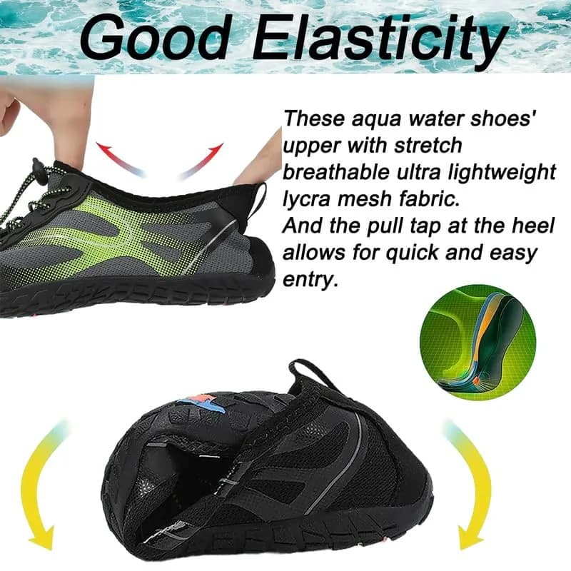 LIZRHA Water Shoes for Men and Women | Quick Dry Aqua Swim Barefoot Shoes for Outdoor Water Activities thumbnail 10