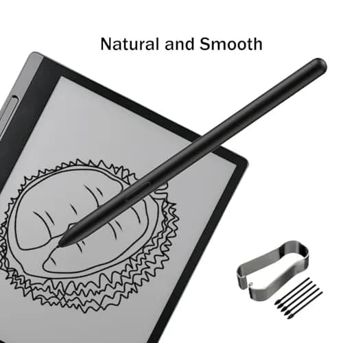 Mingxiong Stylus Pen Compatible with Lenovo Smart Paper, 4096 Pressure Levels, Black | Precision Input Pen thumbnail 4