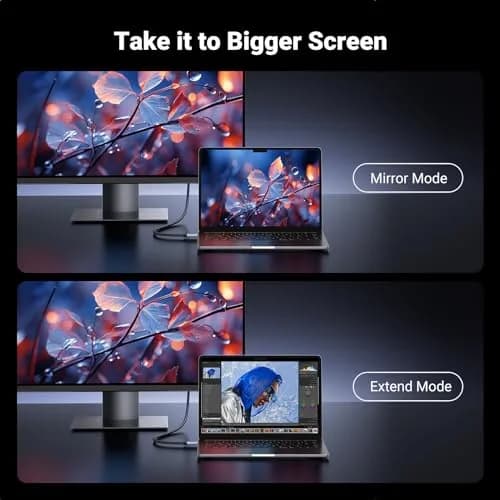UGREEN VESA Certified 8K@60Hz Mini DisplayPort to DisplayPort Cable 6.6FT | Supports 8K Ultra HD & Gaming thumbnail 6