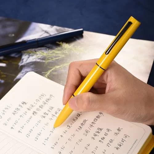 HONG DIAN C1 Fountain Pen Extra Fine Nib 0.4mm (140mm) | Smooth Writing Metal Pen with Converter thumbnail 9