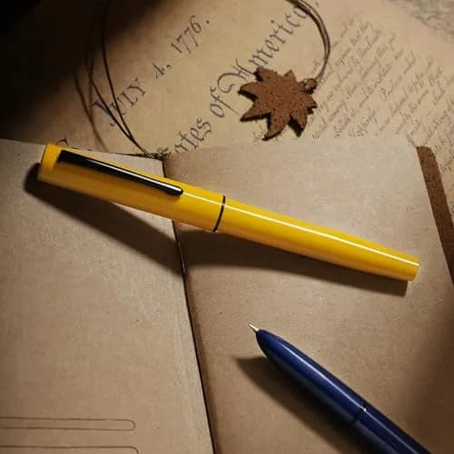 HONG DIAN C1 Fountain Pen Extra Fine Nib 0.4mm (140mm) | Smooth Writing Metal Pen with Converter thumbnail 2