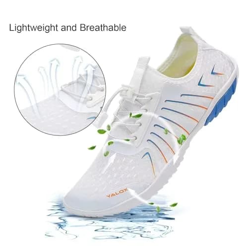 YALOX Water Shoes Men Women | Quick-Dry, Non-Slip, Lightweight for Water Sports thumbnail 2
