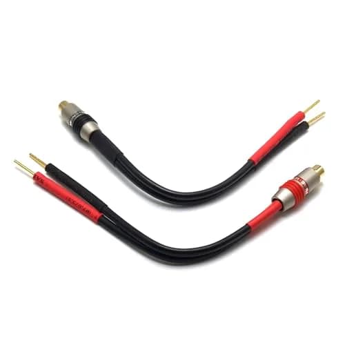 WJSTN RCA to 2mm Pin Banana Plug Adapter 6 inches | High-Quality Audio Connector for Home & Car thumbnail 3