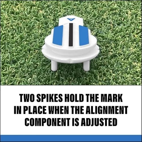 Alignment Ball Mark Golf Putting Alignment Aid Tool 5-Pack | Rotate to Aim for Consistent Rolls thumbnail 5