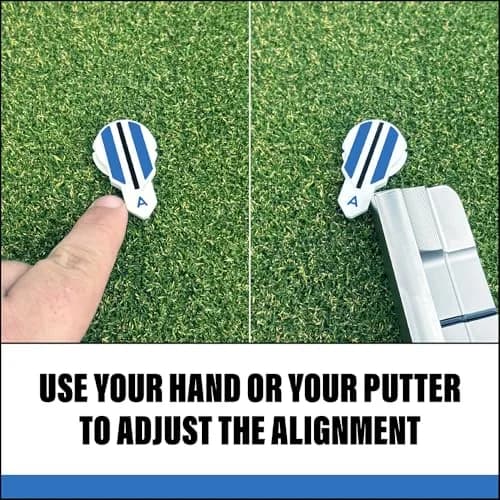 Alignment Ball Mark Golf Putting Alignment Aid Tool Pack of 3 | USGA Compliant thumbnail 7