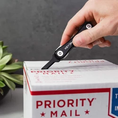 KeySmart Safe Box Opener Black 3-Pack | Finger-Safe Keychain Tool for Easy Package Opening thumbnail 3
