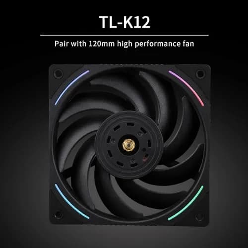 Thermalright Phantom Spirit 120 EVO CPU Cooler Dual TL-K12 PWM Fan 7 Heat Pipes 157mm Height | 2150RPM Speed thumbnail 5