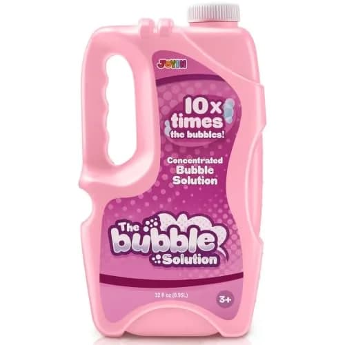 JOYIN Pink Bubble Solution Refills 946ml (32 fl oz) | Concentrated for Giant Bubbles thumbnail 1
