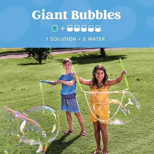 JOYIN Pink Bubble Solution Refills 946ml (32 fl oz) | Concentrated for Giant Bubbles thumbnail 4