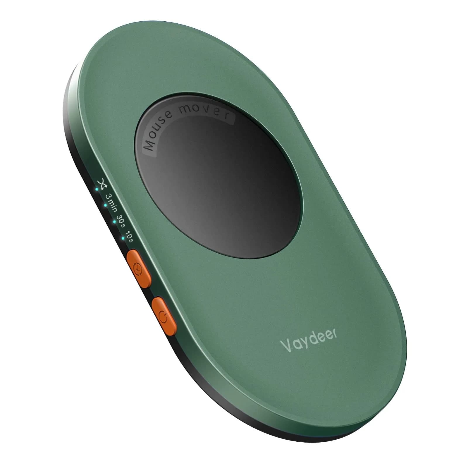 Vaydeer Air 3 Mouse Jiggler with Adjustable Timer, Dark Blue | Keeps Computer Active — Dark Green