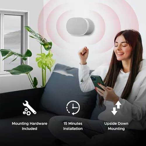 Sound Bass ERA300 Wall Mount Bracket Twin Pack White | Low Profile Space Saving Design thumbnail 9