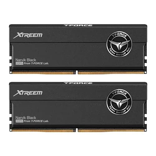 TEAMGROUP T-Force XTREEM DDR5 RAM 32GB (2x16GB) 8000MHz CL38 Black | High-Performance Desktop Memory Module thumbnail 1