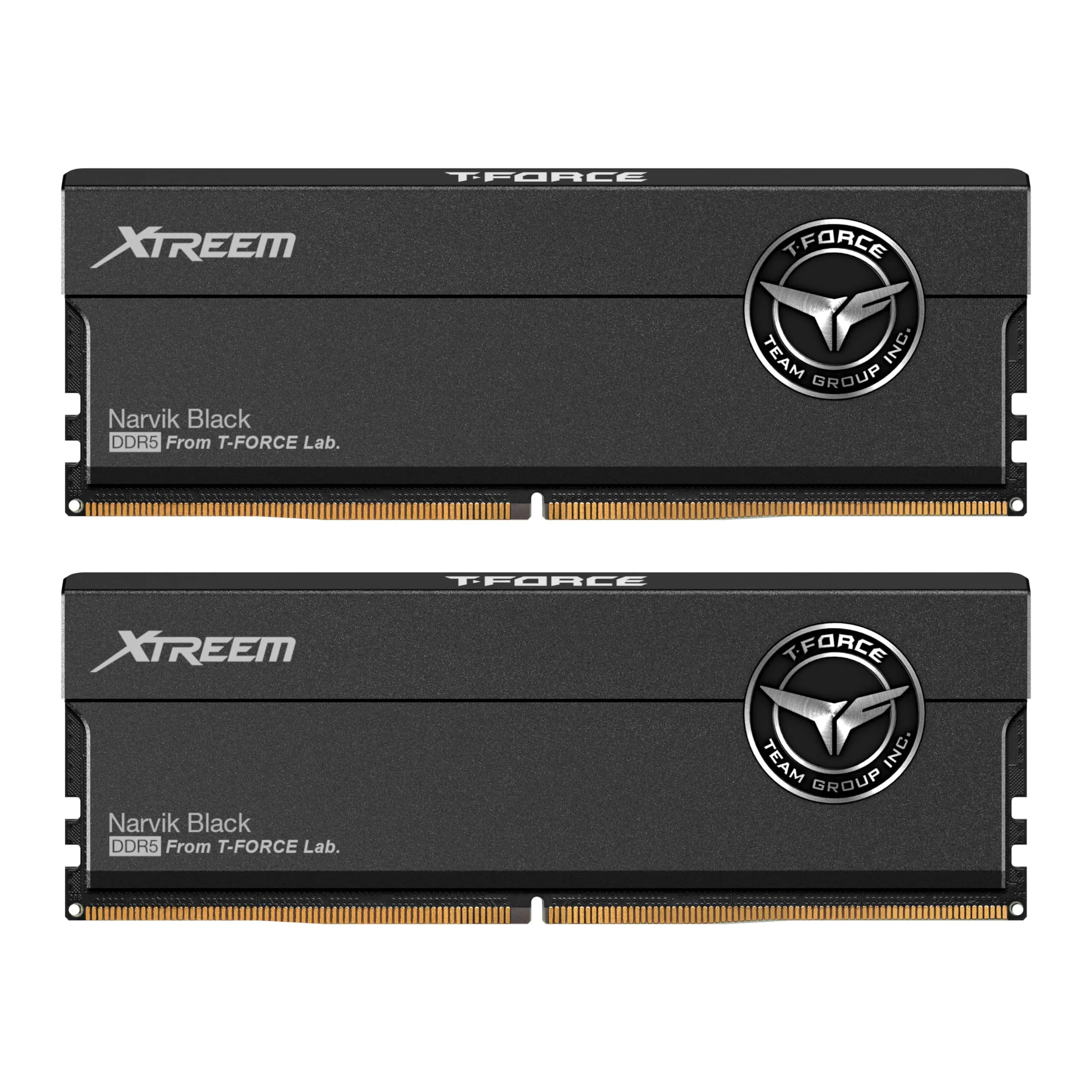 TEAMGROUP T-Force XTREEM DDR5 RAM 32GB (2x16GB) 7600MHz CL36 Black | High-Performance Desktop Memory Module — 6400MHz CL32