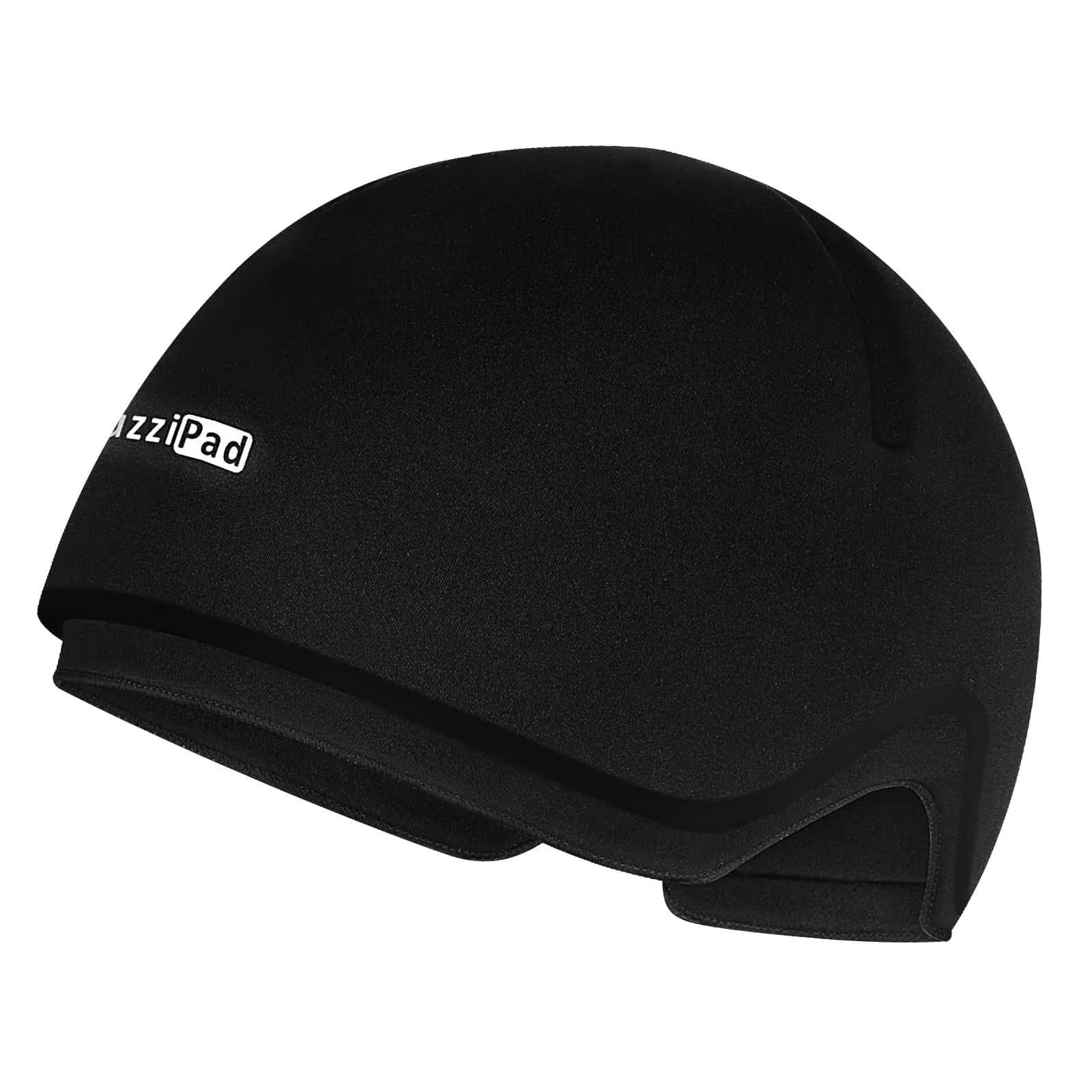 SUZZIPAD Chemo Cooling Cap Deep Purple | Scalp Cooling for Chemotherapy & Migraine Relief — Black