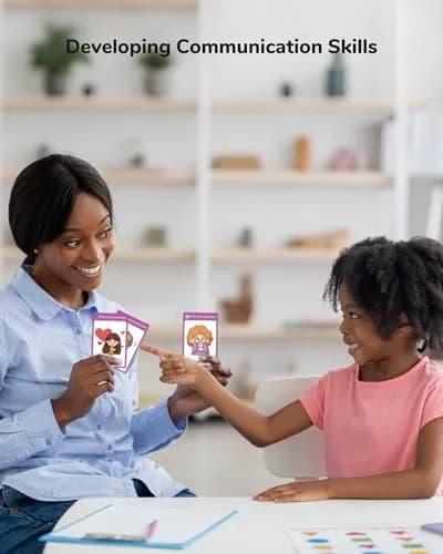 CHEFAN Autism Communication Cards 120 PCS | Visual Aids for Nonverbal Kids & Speech Delay thumbnail 2