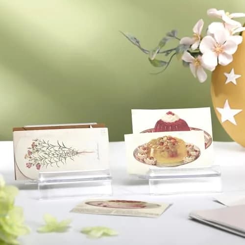 Weysat Clear Acrylic Purse Display Stands, 7.5 x 7 x 5 cm (8 Pcs) | Organize Handbags, Wallets, and Jewelry thumbnail 5