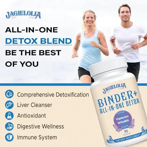 Jagielolia All-in-One Detox Binder Supplement 1500 MG | Liver & Gut Cleanse with Activated Charcoal thumbnail 5