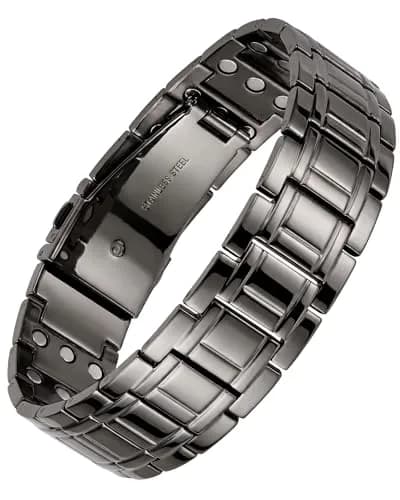 Feraco Magnetic Bracelet for Men Stainless Steel | 3500 Gauss, Adjustable, Hypoallergenic thumbnail 1
