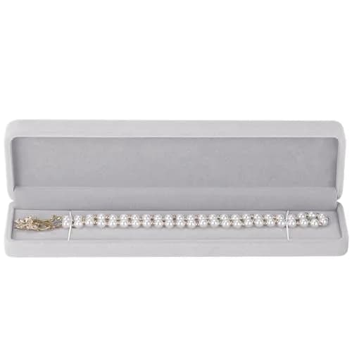 LETURE Velvet Jewelry Box 8.6*2.1*1.2inch | Elegant Gift for Proposal & Wedding thumbnail 6