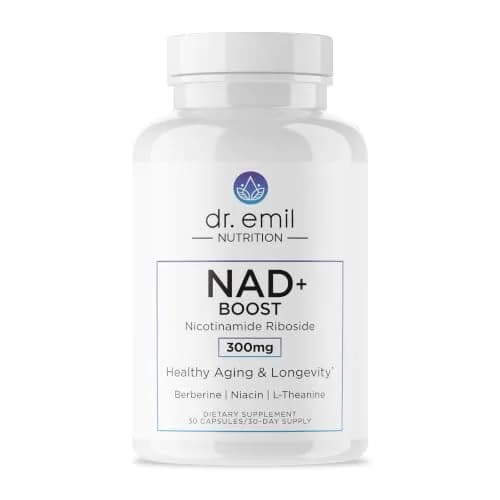DR. EMIL NUTRITION Aging & Longevity Capsules | NAD+ Support, Berberine & L-Theanine, 30 Capsules thumbnail 1