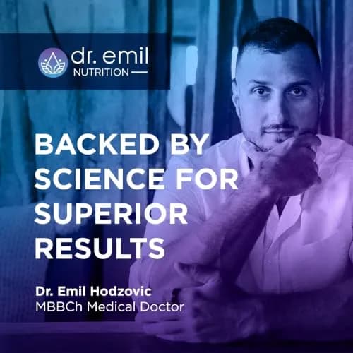 DR. EMIL NUTRITION Aging & Longevity Capsules | NAD+ Support, Berberine & L-Theanine, 30 Capsules thumbnail 7