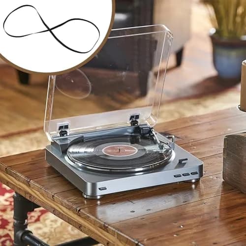 Sxkxm Turntable Belt for Audio-Technica AT-PL50 AT-LP60 | 320 x 4 x 1 mm Rubber Drive Belt thumbnail 7