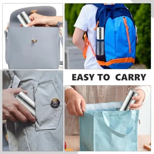 Vesici Mini Insulated Water Bottle 130ml | Portable Stainless Steel Flask for Travel & Kids thumbnail 5