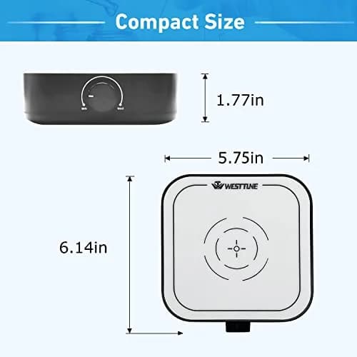 WEST TUNE Rechargeable Magnetic Stirrer Mixer 3000ml (101.4 Fl Oz) | Brushless DC Motor Lab Stir Plate thumbnail 4