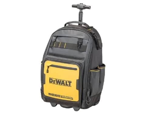 DEWALT Portable Tool Box Backpack with Casters Water & Dust Resistant 13.6 x 9.4 x 21 inches | Durable Storage for DIY thumbnail 1